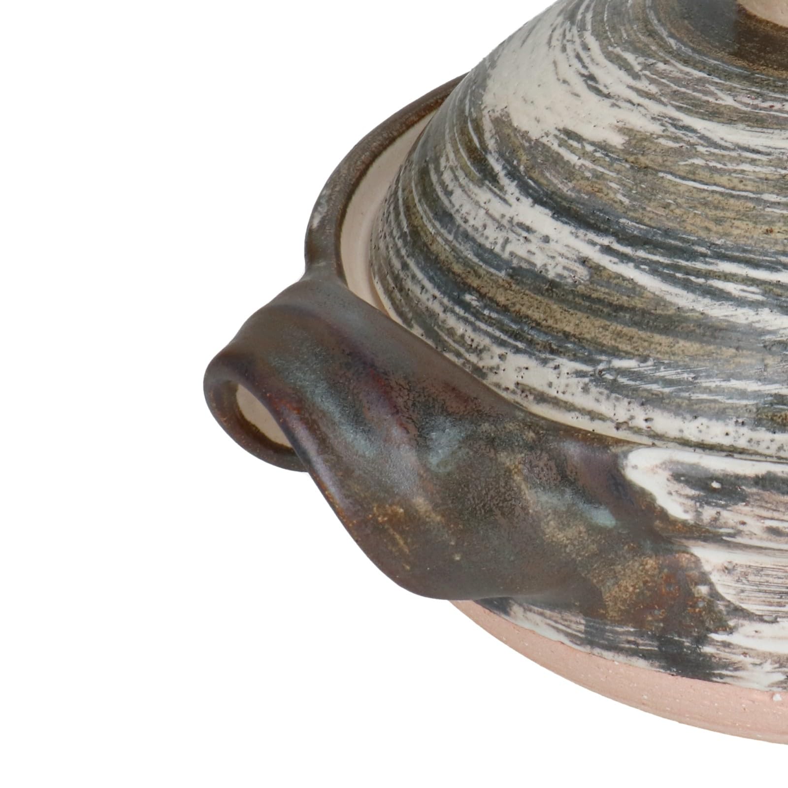 Amazon｜長谷製陶 伊賀 土鍋 大 3-5人用 約31cm 約3600ml 直火 用 刷毛